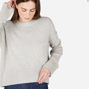 Everlane Soft Cotton Square Crew Sweater